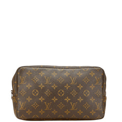 ルイ ヴィトン モノグラム トゥルーストワレット 28 セカンドバッグ クラッチバッグ M47522 ブラウン PVC レディース LOUIS VUITTON 【中古】