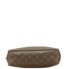 ルイ ヴィトン モノグラム トゥルーストワレット 28 セカンドバッグ クラッチバッグ M47522 ブラウン PVC レディース LOUIS VUITTON 【中古】