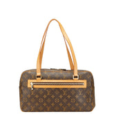 ルイ ヴィトン モノグラム シテGM ハンドバッグ ショルダーバッグ M51181 ブラウン PVC レザー レディース LOUIS VUITTON 【中古】