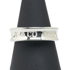 ティファニー 1837 ナロー リング 指輪 SV925 シルバー メンズ TIFFANY&Co. 【中古】