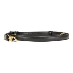 ルイ ヴィトン ショルダーストラップ ブラック ゴールド レザー レディース LOUIS VUITTON 【中古】