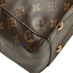 ルイ ヴィトン モノグラム モンテーニュGM ハンドバッグ ショルダーバッグ 2WAY M41067 ブラウン PVC レザー レディース LOUIS VUITTON 【中古】