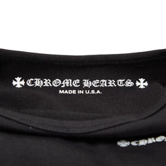 クロムハーツ × MATTY BOY マッティボーイ 99アイズ 長袖Tシャツ ロンT サイズ:SMALL ブラック コットン ポリウレタン レディース CHROME HEARTS 【中古】