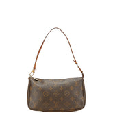 ルイ ヴィトン モノグラム ポシェット アクセソワール ショルダーバッグ M51980 ブラウン PVC レザー レディース LOUIS VUITTON 【中古】