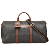 ダンヒル ボストンバッグ ショルダーバッグ 2WAY ブラック ブラウン PVC レザー レディース Dunhill 【中古】