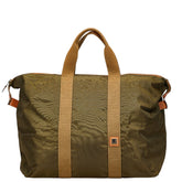 ダンヒル ボストンバッグ カーキ ブラウン ナイロン キャンバス レザー メンズ Dunhill 【中古】