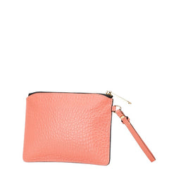 バーバリー ロゴ セカンドバッグ ピンク レザー レディース BURBERRY 【中古】