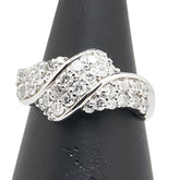 Pt900 プラチナ ダイヤ1.08ct リング 指輪 レディース 12.5号 【中古】