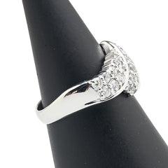 Pt900 プラチナ ダイヤ1.08ct リング 指輪 レディース 12.5号 【中古】