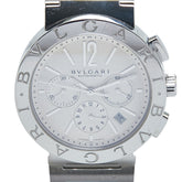ブルガリ ブルガリブルガリ 腕時計 BB42SSCH 自動巻き(手巻付き) ホワイト文字盤 ステンレススチール メンズ BVLGARI 【中古】