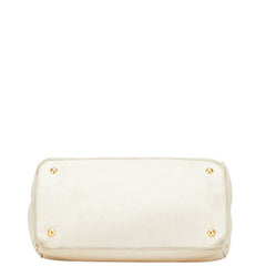プラダ ハンドバッグ アイボリー レザー レディース PRADA 【中古】