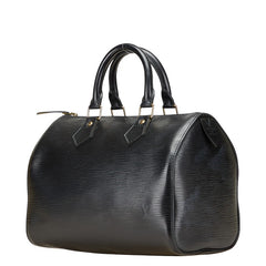 ルイ ヴィトン エピ スピーディ25 ハンドバッグ ミニボストンバッグ M43012 ノワール ブラック レザー レディース LOUIS VUITTON 【中古】