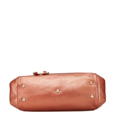 グッチ GGキャンバス メイフェア ハンドバッグ ショルダーバッグ 2WAY 269894 ベージュ オレンジ キャンバス レザー レディース GUCCI 【中古】