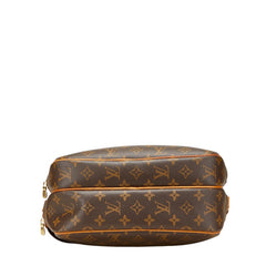 ルイ ヴィトン モノグラム リポーターPM ショルダーバッグ M45254 ブラウン PVC レザー レディース LOUIS VUITTON 【中古】