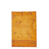 プリマクラッセ 地図柄 手帳カバー ブラウン PVC レディース PRIMA CLASSE 【中古】