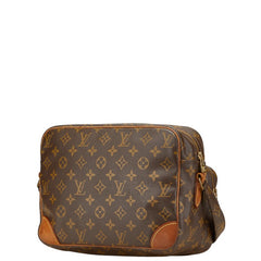 ルイ ヴィトン モノグラム ナイル ショルダーバッグ M45244 ブラウン PVC レザー レディース LOUIS VUITTON 【中古】