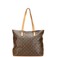ルイ ヴィトン モノグラム カバメゾ ワンショルダーバッグ トートバッグ M51151 ブラウン PVC レザー レディース LOUIS VUITTON 【中古】