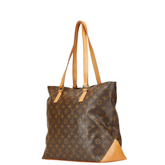 ルイ ヴィトン モノグラム カバメゾ ワンショルダーバッグ トートバッグ M51151 ブラウン PVC レザー レディース LOUIS VUITTON 【中古】