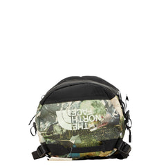 ザ ノースフェイス ダッフルバッグ 迷彩 カモフラージュ リュック バックパック カーキグリーン ブラック PVC ナイロン レディース THE NORTH FACE 【中古】