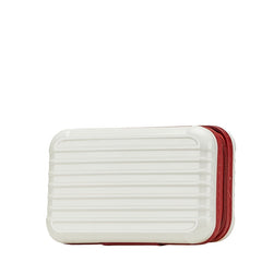 リモワ ×ポルシェ ポーチ アメニティケース ホワイト レッド プラスチック レディース RIMOWA 【中古】