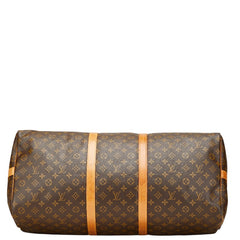 ルイ ヴィトン モノグラム キーポル バンドリエール60 ボストンバッグ ショルダーバッグ 2WAY M41412 ブラウン PVC レザー レディース LOUIS VUITTON 【中古】