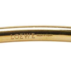 ロエベ チョーカー ゴールド メッキ レザー レディース LOEWE 【中古】