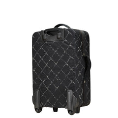 シャネル 旧トラベルライン キャリーバッグ ブラック ナイロン レディース CHANEL 【中古】