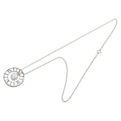 Pt900 プラチナ Pt850 プラチナ ダイヤ0.22ct ペンダントネックレス レディース 【中古】