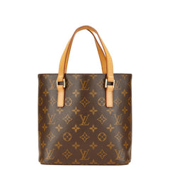 ルイ ヴィトン モノグラム ヴァヴァンPM ハンドバッグ M51172 ブラウン PVC レザー レディース LOUIS VUITTON 【中古】