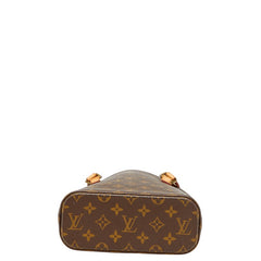 ルイ ヴィトン モノグラム ヴァヴァンPM ハンドバッグ M51172 ブラウン PVC レザー レディース LOUIS VUITTON 【中古】