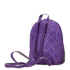 ステラマッカートニー リュック バックパック パープル ポリエステル レザー レディース Stella McCartney 【中古】