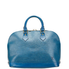 ルイ ヴィトン エピ アルマ ハンドバッグ M52145 トレドブルー レザー レディース LOUIS VUITTON 【中古】