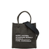 マークジェイコブス ハンドバッグ ショルダーバッグ 2WAY 4S4HCR003H02 ブラック キャンバス レディース MARC JACOBS 【中古】