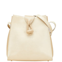 ロエベ ショルダーバッグ アイボリー レザー レディース LOEWE 【中古】