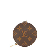 ルイ ヴィトン モノグラム ジャイアントリバース オンザゴーPM 付属品ポーチ ポーチ M46373 ブラウン PVC レザー レディース LOUIS VUITTON 【中古】