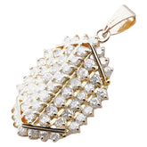 K18YG イエローゴールド ダイヤ1.04ct ペンダントトップ レディース 【中古】