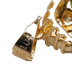 K18YG イエローゴールド ダイヤ1.04ct ペンダントトップ レディース 【中古】