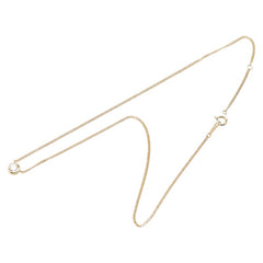 K18YG イエローゴールド ダイヤ0.41ct プチ ネックレス レディース 【中古】