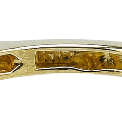 K18YG イエローゴールド ダイヤ0.24ct フープピアス レディース 【中古】