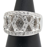 Pt900 プラチナ ダイヤ1.00ct リング 指輪 レディース 12.5号 【中古】