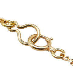 K18YG イエローゴールド アコヤパール8.5mm 5P ネックレス レディース 【中古】