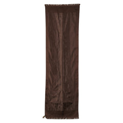 ルイ ヴィトン モノグラム モナコ ストール ブラウン シルク レディース LOUIS VUITTON 【中古】