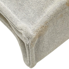 エルメス ニューフールトゥ トートMM トートバッグ グレー キャンバス レディース HERMES 【中古】