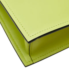 ヴェルサーチェ メデューサ クラッチバッグ セカンドバッグ ライトグリーン レザー レディース VERSACE 【中古】