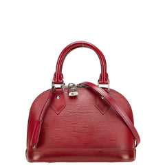 ルイ ヴィトン エピ アルマBB ハンドバッグ ショルダーバッグ 2WAY M40851 フューシャ ピンク レザー レディース LOUIS VUITTON 【中古】
