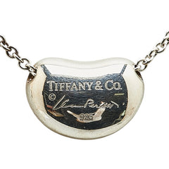 ティファニー ビーン ネックレス SV925 シルバー レディース TIFFANY&Co. 【中古】