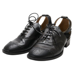 シャネル ローファー ローファー パンプス サイズ:35 1/2 ブラック レザー レディース CHANEL 【中古】