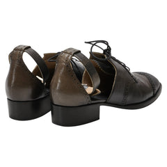 シャネル ローファー ローファー パンプス サイズ:35 1/2 ブラック レザー レディース CHANEL 【中古】