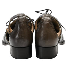 シャネル ローファー ローファー パンプス サイズ:35 1/2 ブラック レザー レディース CHANEL 【中古】