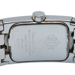 ディオール ディオリフィック 腕時計 D96-100 クオーツ シルバー文字盤 ステンレススチール レディース Dior 【中古】